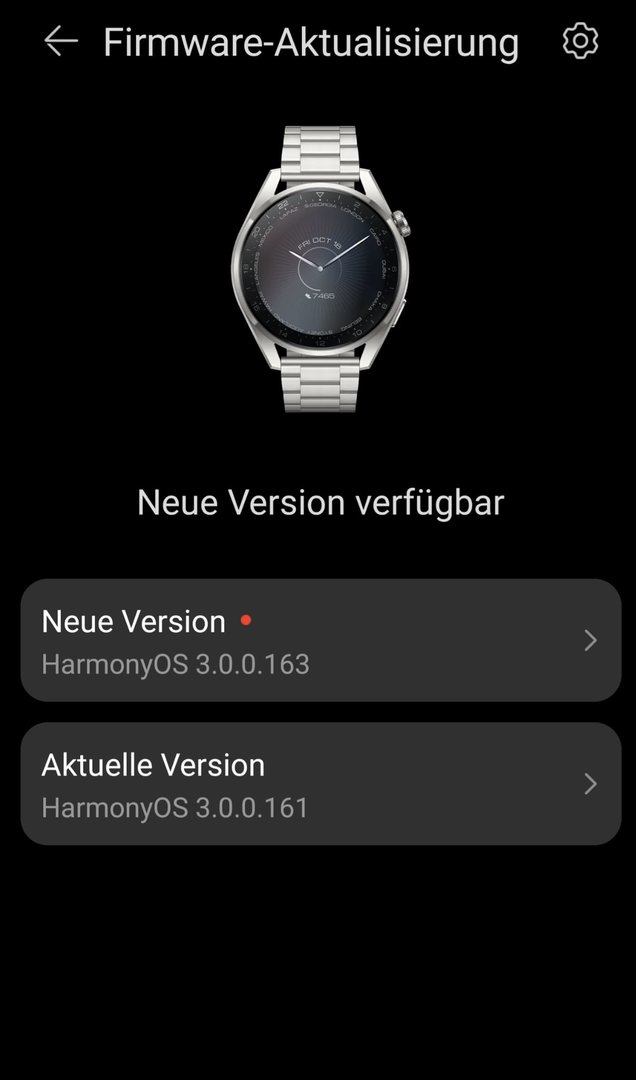 Huawei watch deals firmware update