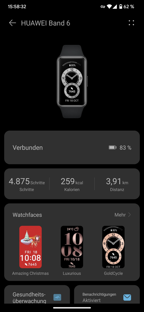 Huawei band 3 google on sale fit