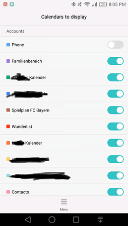 Huawei Kalender-App mit mehreren Kalendern via Outlook.com – Android-Hilfe.de
