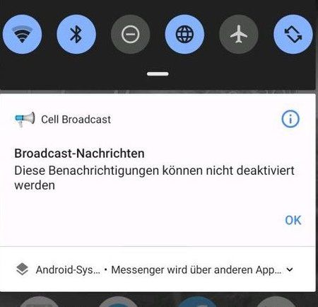 Deaktivieren 9 android broadcast cell How to